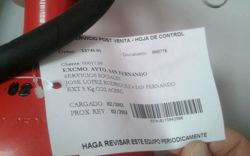 Alertan de extintores “caducados” en dependencias del Ayuntamiento isleño, y esperan que no sea buscando “ahorrar”