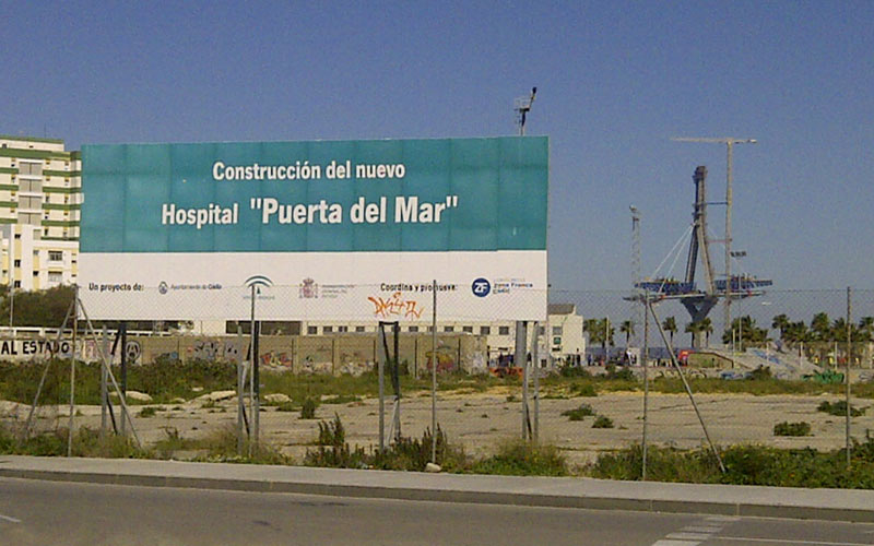 El PP gaditano quiere presionar a la Junta para que, seis años después, vuelva a plantearse el construir el nuevo Hospital