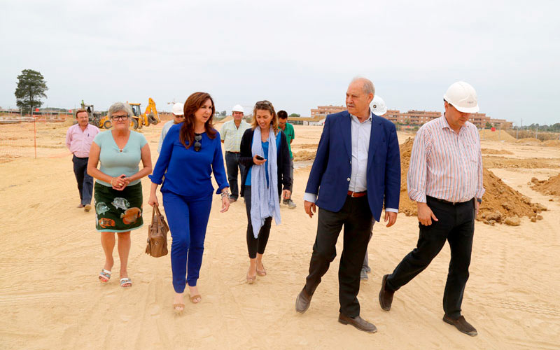 Las obras de las 28 naves nido de Rota, en marcha