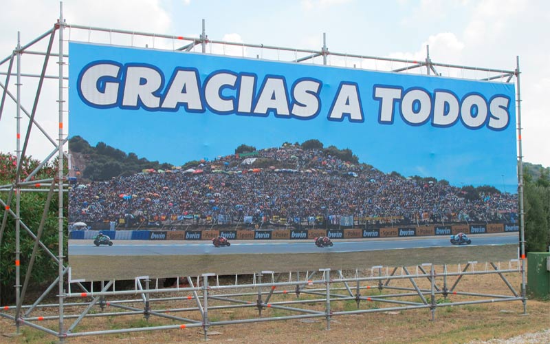 Convocado el concurso de ideas para elegir el monumento “homenaje a la afición” que se ‘plantará’ en el circuito de Jerez