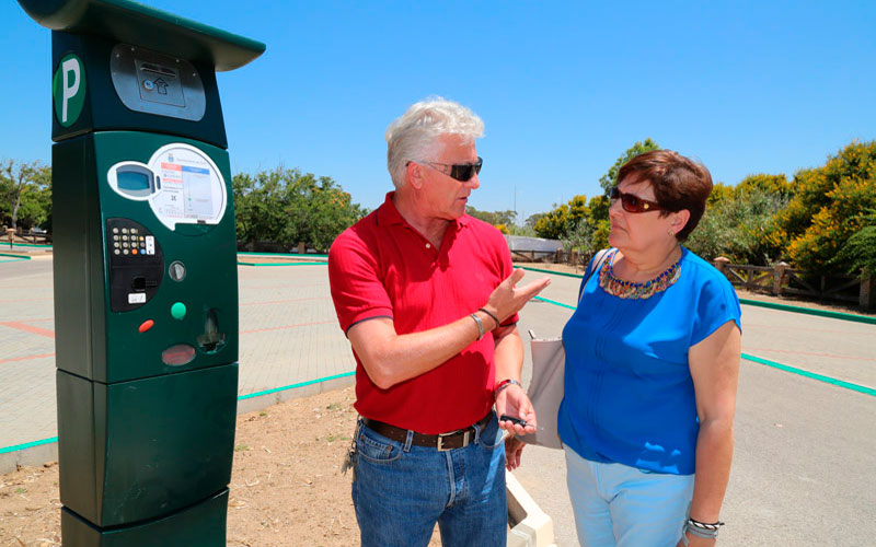 El entorno de Punta Candor es este verano zona verde, que permite el estacionamiento más horas por menos dinero