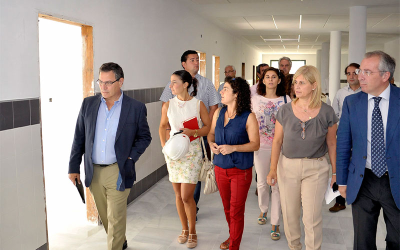 Lista la obra del edificio del centro de salud de Guadalcacín, pendiente ahora de luz y dé que la Junta le de uso 
