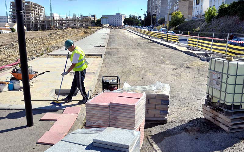 Las obras de desdoble de la N-IV entre el Hospital y la carretera del Calvario marchan “a buen ritmo” tras retomarse hace unos meses