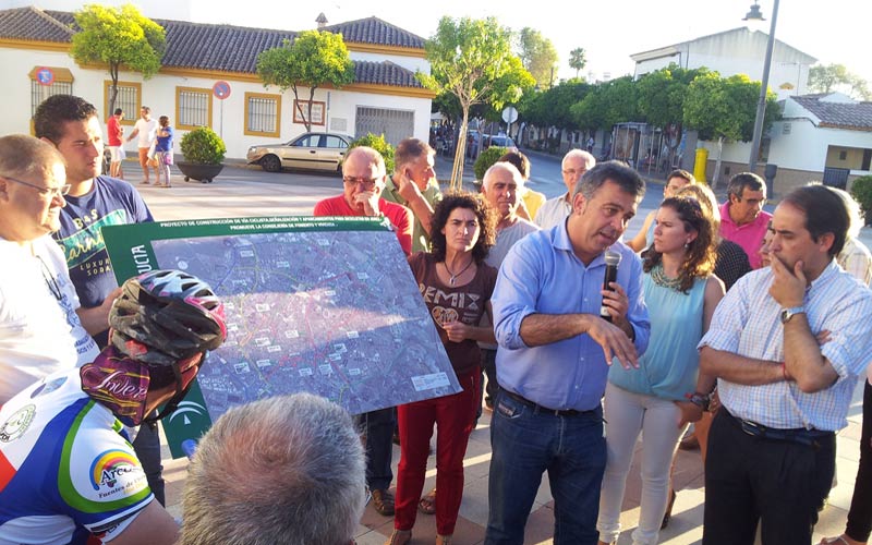 Reclaman que el ramal del carril bici de Jerez a Guadalcacín sea el primero en ejecutarse