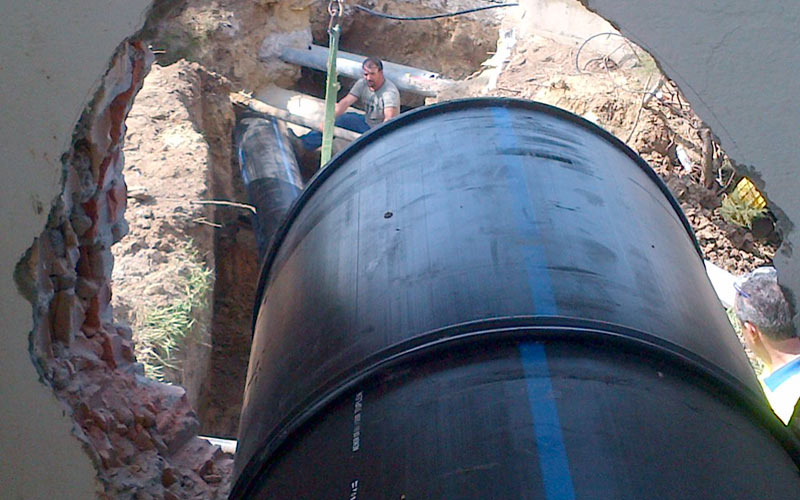 Fondos europeos permiten reiniciar las obras para mejorar el abastecimiento de agua a cuatro municipios turísticos gaditanos
