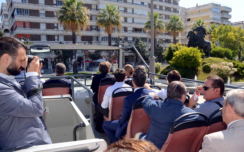 Jerez, a vista de autobús turístico