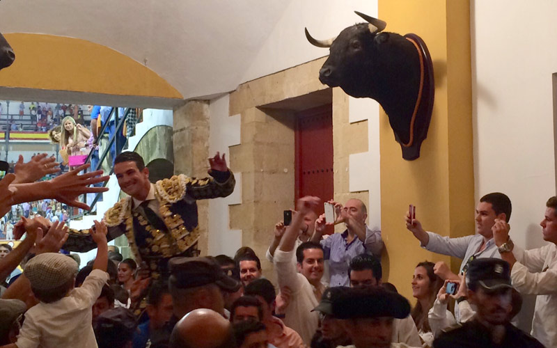 Cuando menos se le espera… surge el toro
