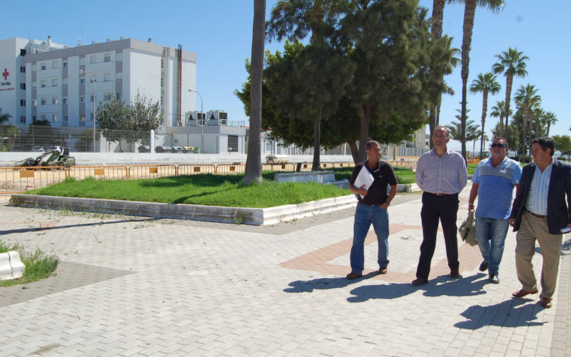 Supervisando la urbanización del entorno de La Magdalena
