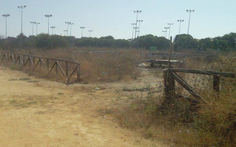 El complejo deportivo Chapín, “arrasado por la falta de vigilancia, mantenimiento y control municipal”