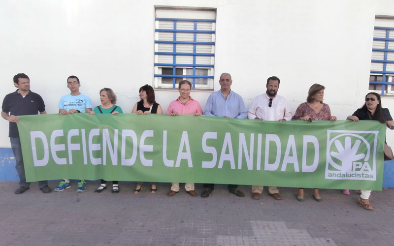 Enésima concentración del PA portuense para exigir a la Junta el “prometido” centro de salud de la Zona Norte
