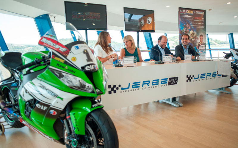 La décima prueba del Mundial de Superbikes se corre en el circuito de Jerez del 4 al 7 de septiembre