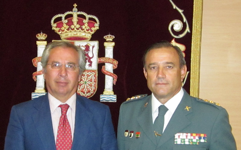 Alfonso Rodríguez, un gaditano de nacimiento, es el nuevo coronel jefe de la Comandancia de la Guardia Civil de Cádiz