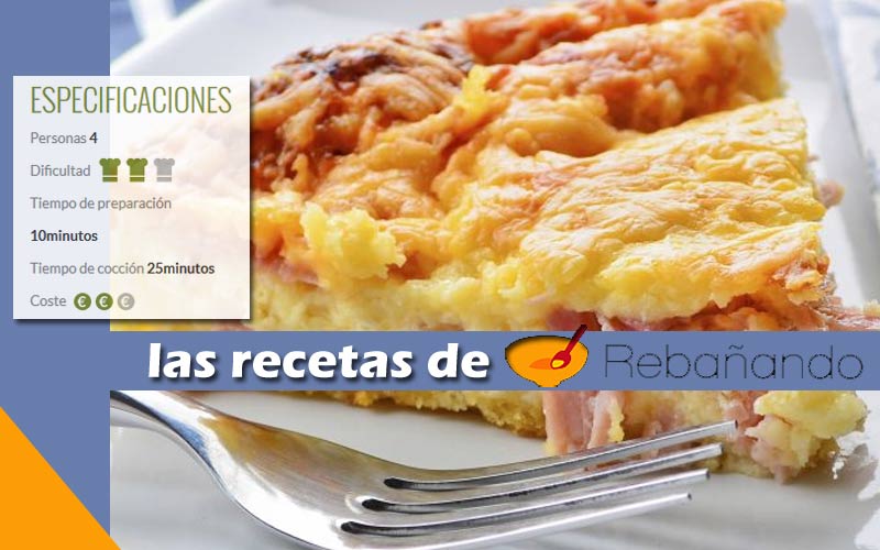 Quiche de jamón