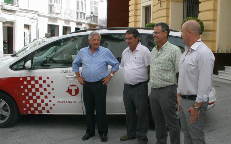 Los taxis de Chiclana estrenan imagen