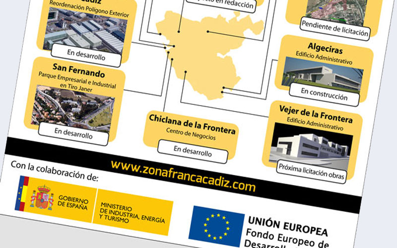 La Zona Franca asevera que su centro de negocios en Chiclana, del que se habla desde 2012, “será una realidad en pocos meses”