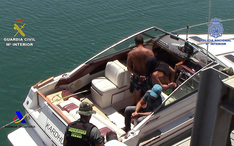 Cae una organización afincada en la Bahía de Cádiz que introducía hachís desde Marruecos en embarcaciones con doble fondo