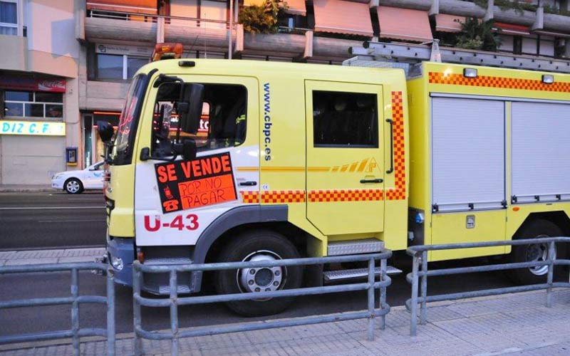 Los materiales y recursos de los bomberos gaditanos están en “pésimas en condiciones” por los “recortes”, según denuncia CSIF