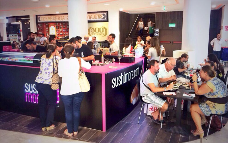 Una franquicia de comida japonesa llega a Bahía Sur