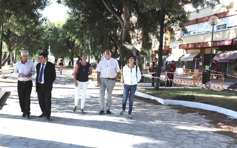 Las obras del Paseo Joly Velasco, muy avanzadas