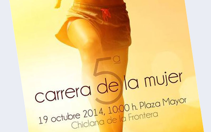 El domingo se celebra en Chiclana la V Carrera de la Mujer, en la que se quiere batir record de inscritos