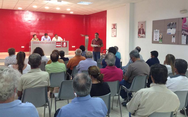 Los socialistas roteños convocan cuatro ‘Encuentros Ciudadanos’ para ir ultimando su programa electoral para 2015