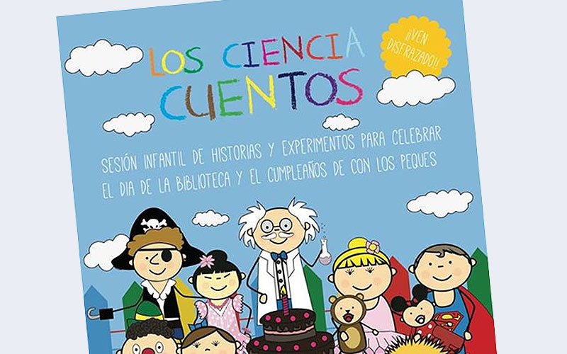 Cuentos y ciencia se mezclan para celebrar en Cádiz el Día de la Biblioteca y el primer aniversario de la web ‘Con los peques’
