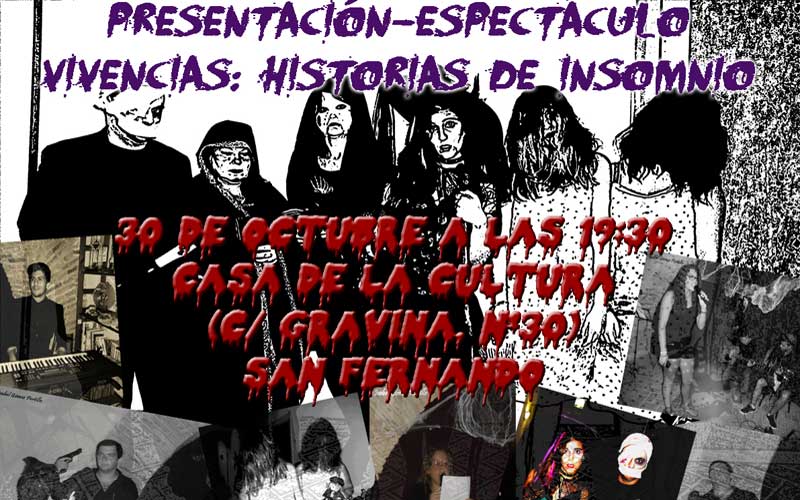 La Casa de la Cultura se abre a la presentación-espectáculo “de terror” del segundo libro del joven isleño Antonio S. Jiménez