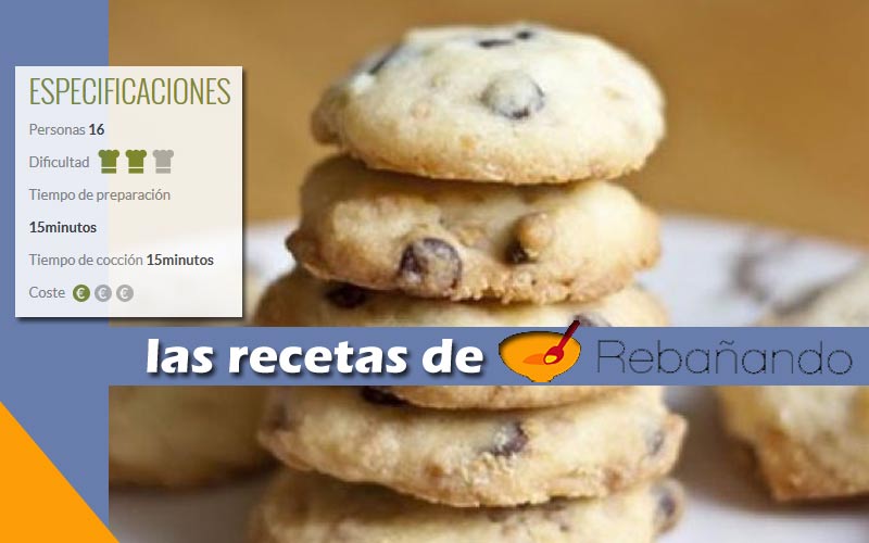 Cookies de chocolate y caramelo