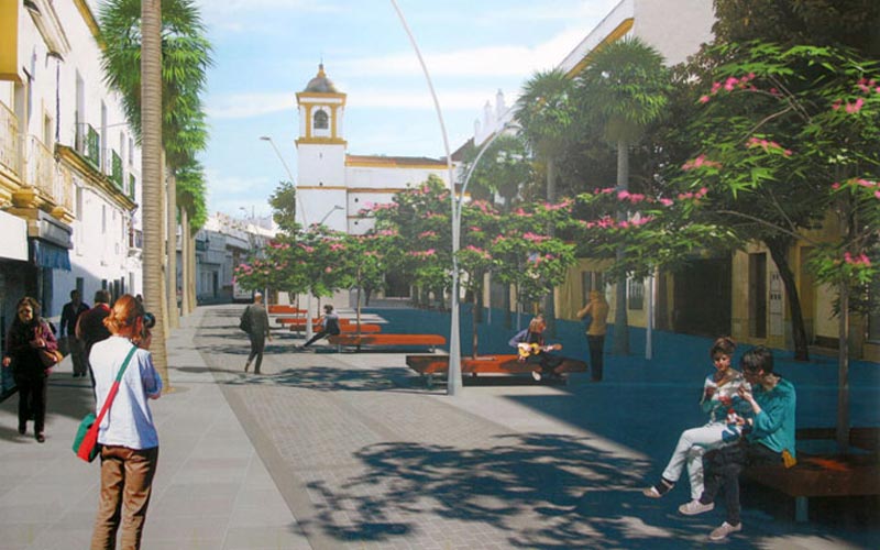 El Consistorio, tras escuchar a hosteleros y cofradías, pide a la Junta que aplace las obras de la plaza Jesús Nazareno