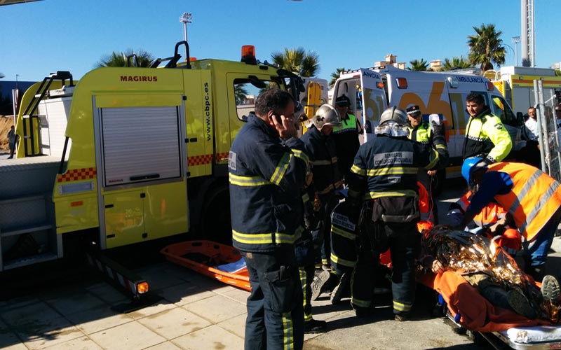 Denuncian ante la Inspección de Trabajo “incumplimientos” de la constructora en el accidente laboral en la barriada de La Paz