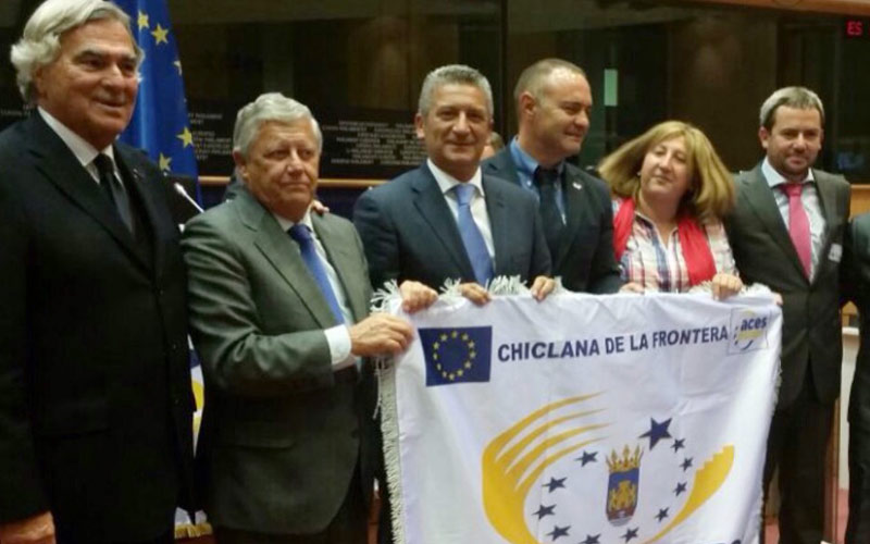 Chiclana recoge en Bruselas su título de ‘Ciudad Europea del Deporte’, del que presumirá durante todo el año 2015