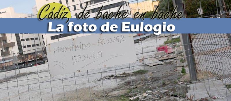Prohibido arrojar basura