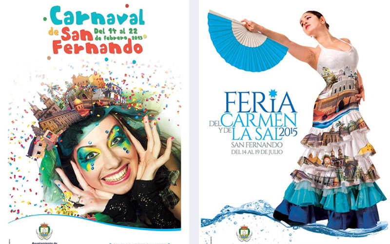Los carteles elegidos para anunciar el Carnaval y la Feria de La Isla del año que viene… ¿originales?
