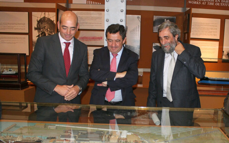 Navantia y Diputación acuerdan pedir a la Junta la escuela taller ‘Barco de Matagorda’, para formar en el sector naval a 30 parados
