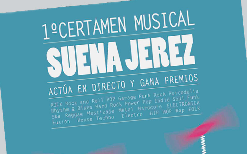 ‘Suena Jerez’, un concurso que busca promocionar a jóvenes grupos y solistas de la provincia de Cádiz
