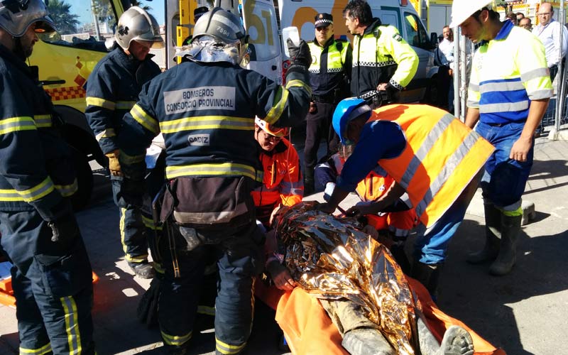 La Inspección de Trabajo ratifica la denuncia de CCOO por falta de seguridad en el accidente laboral de noviembre en Puntales