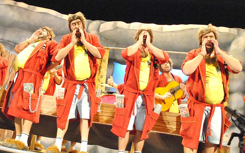 “¡Yabadabadabadú… Rajooooy… ya va parcarahotú!”