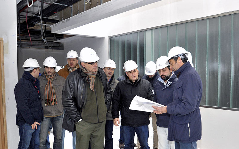 Las obras de construcción de una Jefatura de la Policía Local en Jerez “digna y adecuada” se encuentran en su recta final
