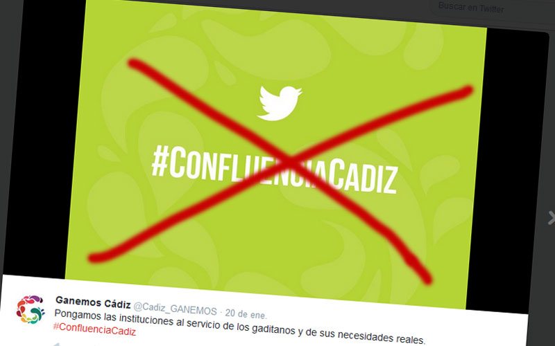 Ganemos y Podemos no logran ponerse de acuerdo en Cádiz y concurrirán por separado a las elecciones municipales