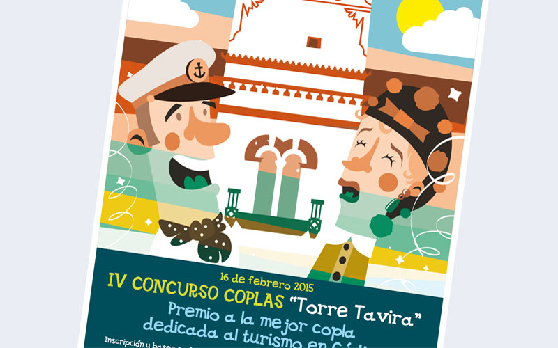 La Torre Tavira convoca por cuarto año su Concurso de Coplas para premiar a la mejor copla turística de las agrupaciones ilegales