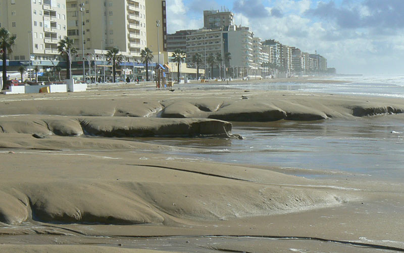 Un estudio de la UCA determina que el área del Golfo de Cádiz es un espacio propenso a sufrir inundaciones y daños costeros