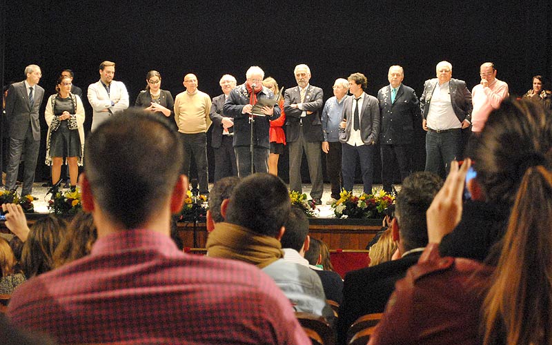 Julio Pardo, Vera Luque otra vez, al fin Gago y Juan Carlos Aragón en su retorno, ‘triunfadores’ del Concurso del Falla 2015