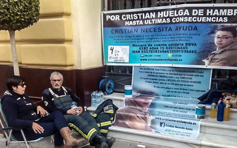 Huelga de hambre para ‘salvar’ a Cristian