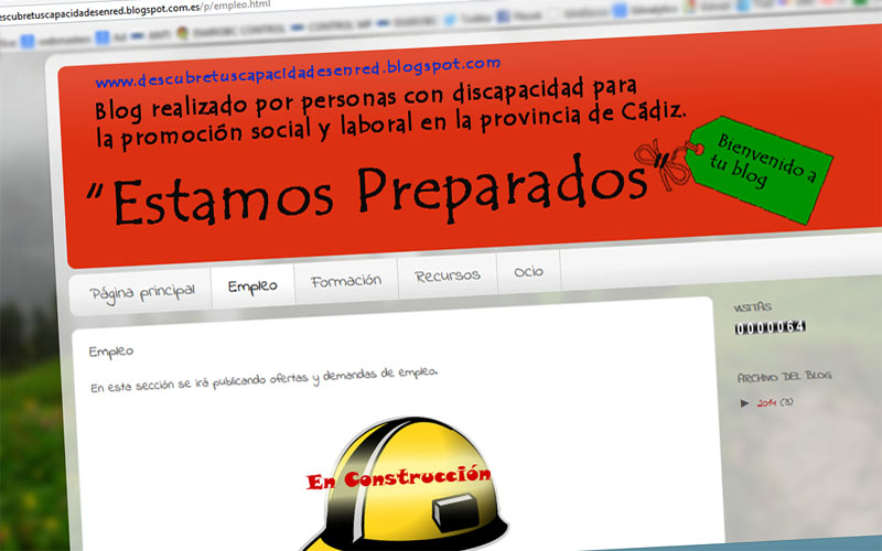 Un grupo de personas con discapacidad de la Bahía creará un blog “para promover la integración laboral y social del colectivo”