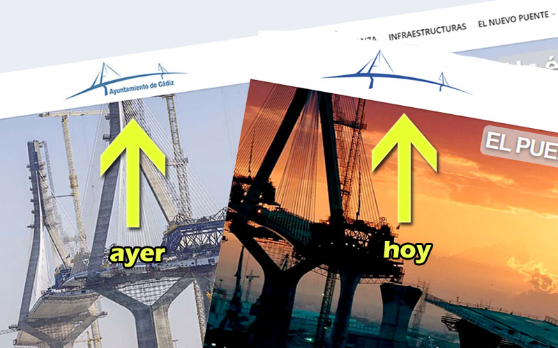 La obra del segundo puente deja de ‘ser’ del Ayuntamiento de Cádiz por orden de la Junta Electoral