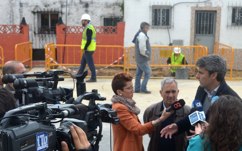 En marcha las obras para renovar la red de agua potable en un tramo de la calle San Onofre