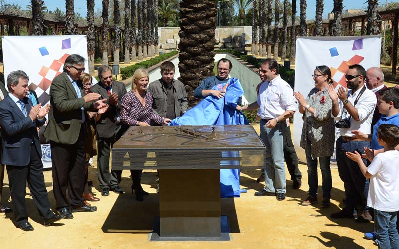 Jerez estrena Parque de las Naciones buscando atraer a través de maquetas de los principales circuitos a aficionados al motociclismo