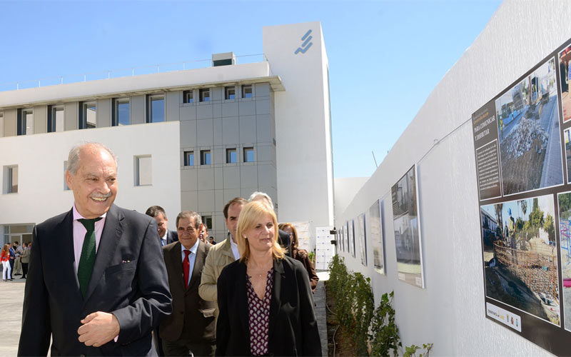 El Centro de Negocios de San Agustín, que levanta la Zona Franca en Jerez, comienza a ser realidad con su Edificio Las Caballerizas