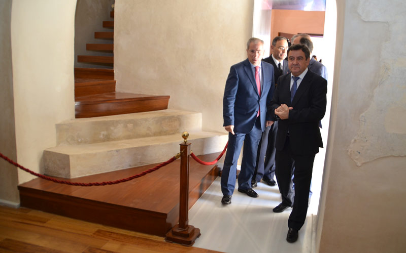 El castillo de San Romualdo abre sus puertas, a dos meses de las elecciones municipales, tras una eternizada rehabilitación