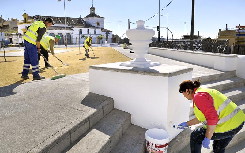 La Plaza del Cristo de la Expiración reabre tras obras de adecentamiento y seguridad